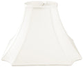 Cut Square Designs Inverted White 10" Corner Lamp Royal Shade