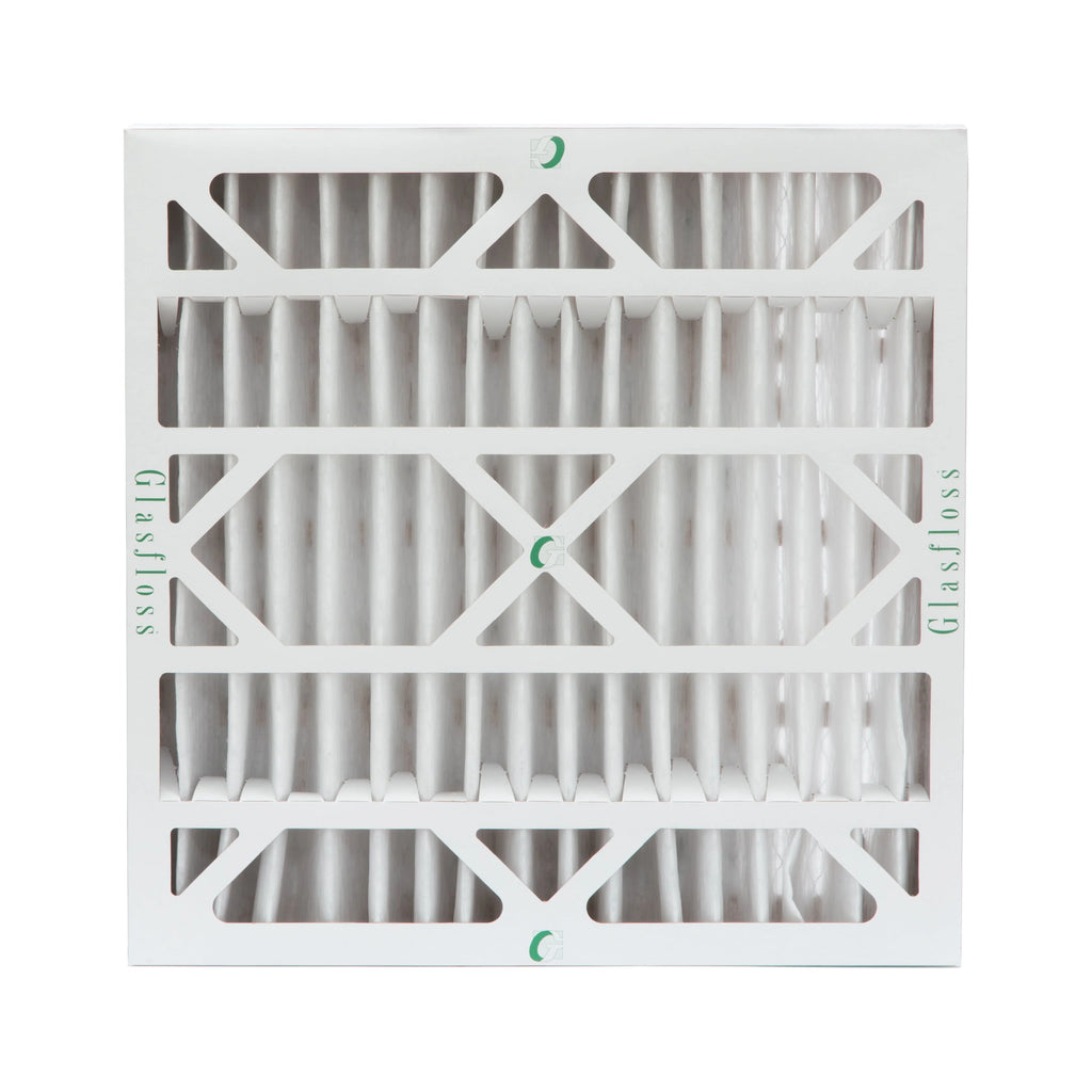 6 Pack Of 20X20X4 Merv 13 Pleated 4" Inch Air Filters By Glasfloss. Actual Size: 19-1/2 X 19-1/2 X 3-3/4