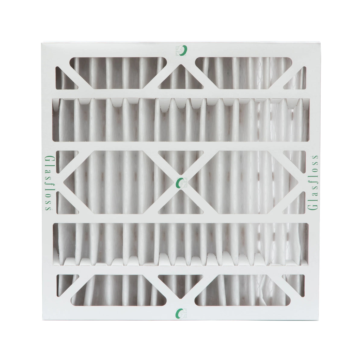 6 Pack Of 20X20X4 Merv 13 Pleated 4" Inch Air Filters By Glasfloss. Actual Size: 19-1/2 X 19-1/2 X 3-3/4