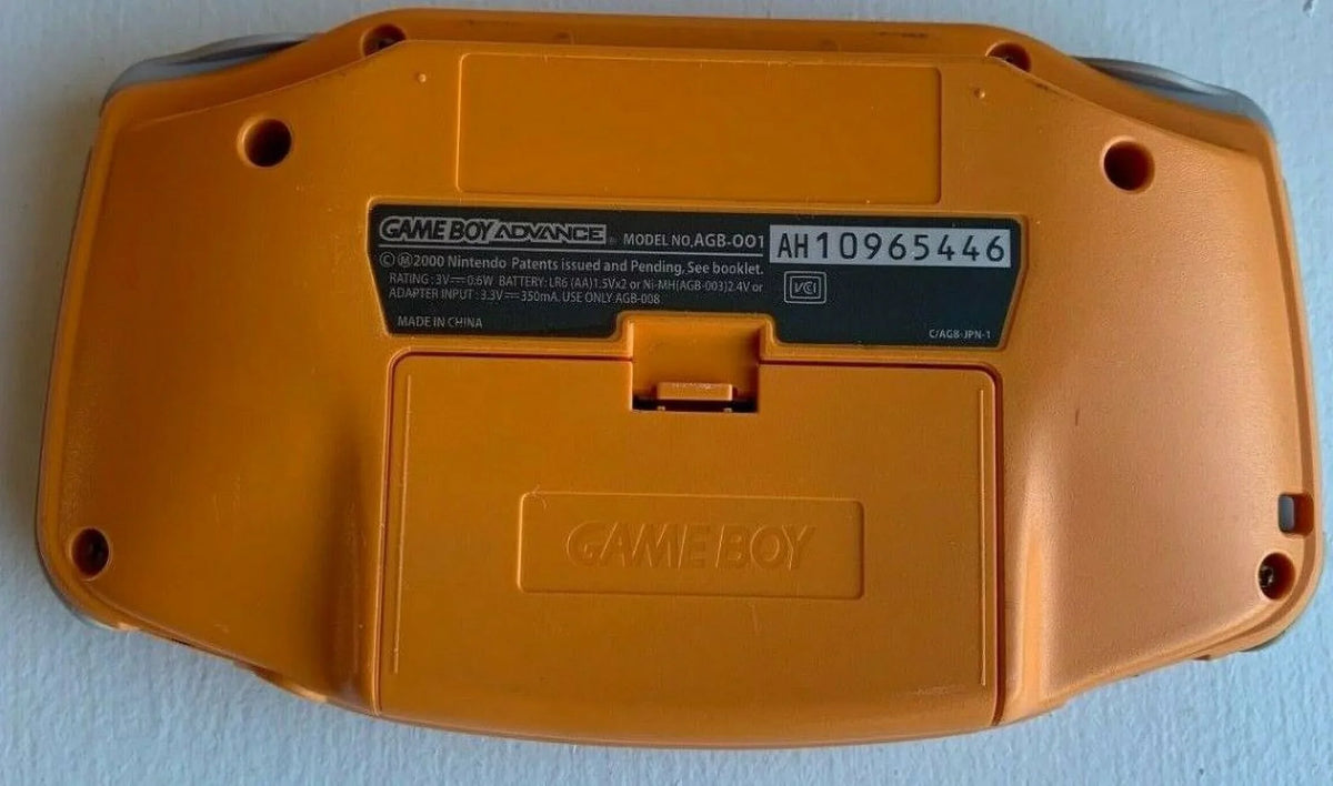 '- - Game Advance Condition Boy Excellent Authentic Nintendo Orange Spice