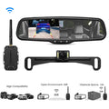 Monitor Mirror (T1400U) OEM Backup Kit for Wiring View Wireless Look Rear Camera Installation Trucks, No Auto-Vox
