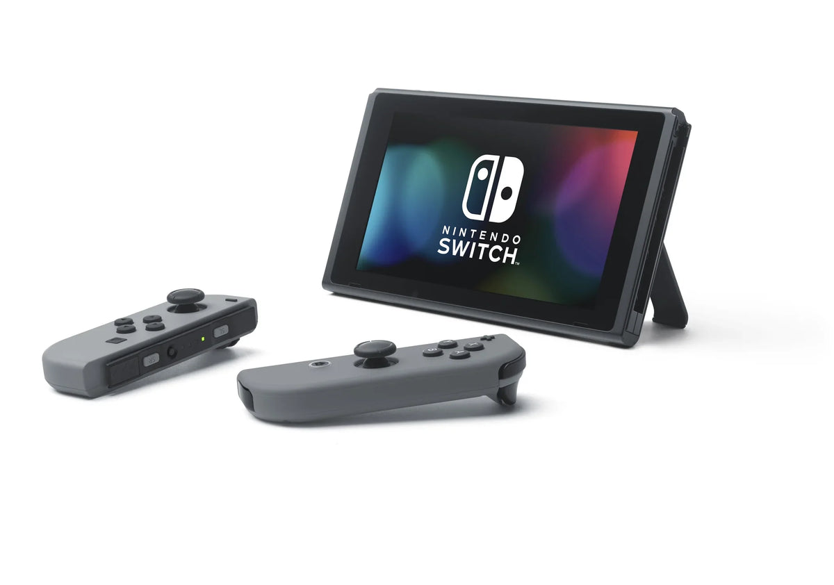 Nintendo Switch Console With Gray Joy-Con