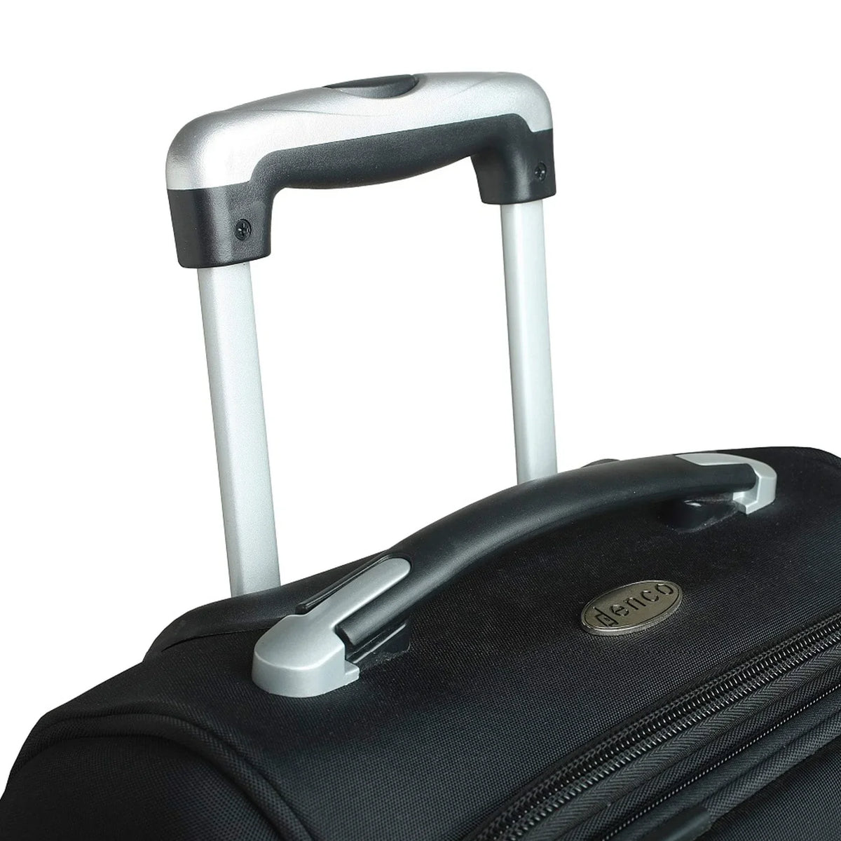 Black Carry-On Softside Razorbacks 21" Suitcase MOJO Rolling Arkansas