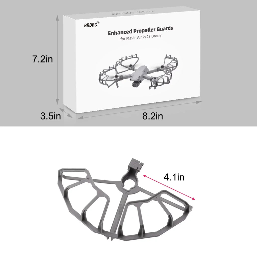 Drone Propeller Drone Protection Drone Guard Air Accessories ZiSUGP Leaf 2/Air For Propeller Ring Mavic Protection F Pro DJI 11 2S