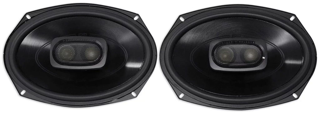 (2) Polk Audio Db692 6X9" 450 Watt Car Atv/Motorcycle/Boat Speakers + Rockmat
