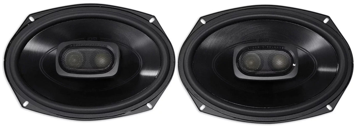 (2) Polk Audio Db692 6X9" 450 Watt Car Atv/Motorcycle/Boat Speakers + Rockmat