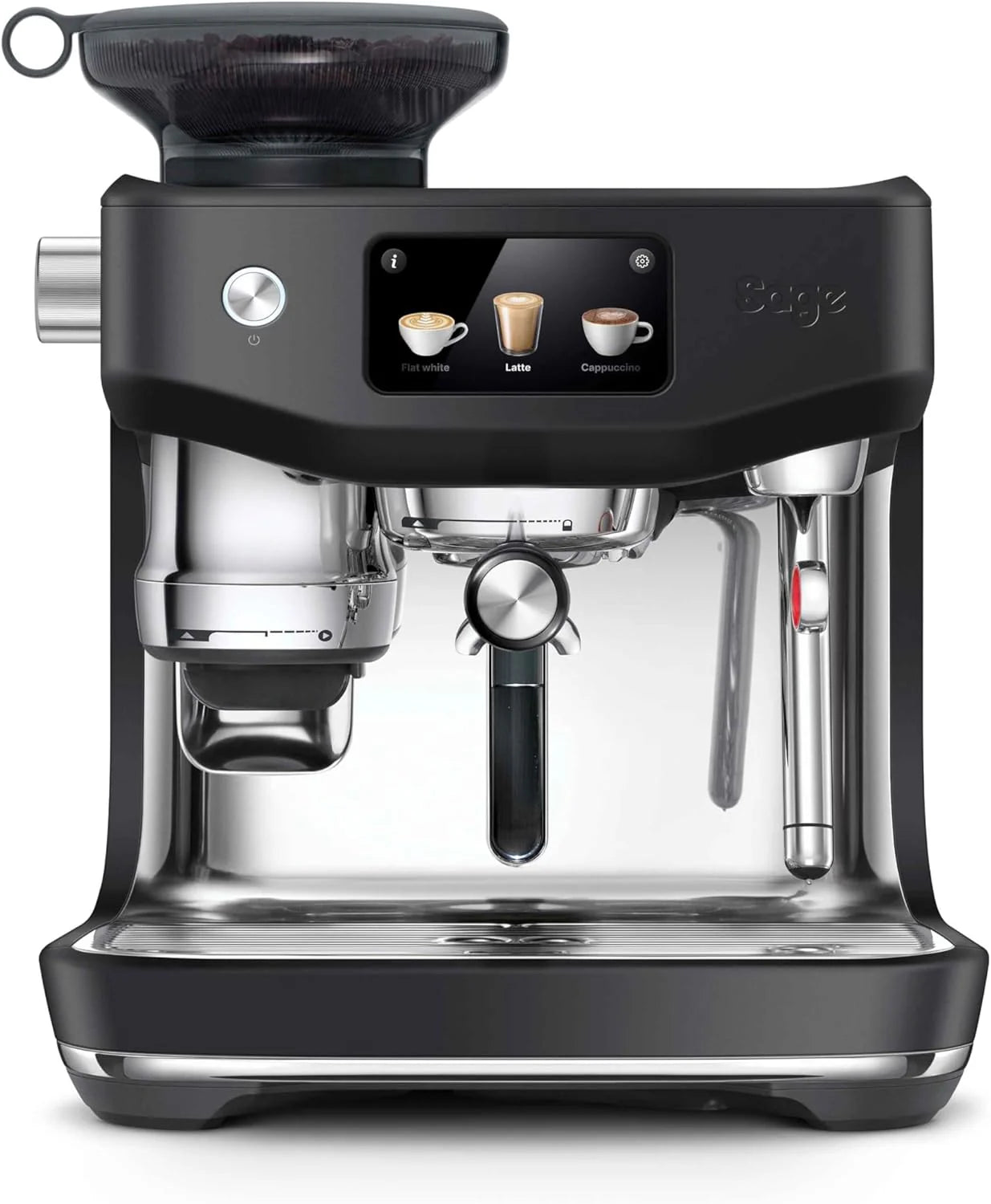 Sage - The Oracle Jet, Professional Coffee Machine With Manual And Automatic Milk Frother, Stainless Steel, Stal Nierdzewna(Czarna Trufla)