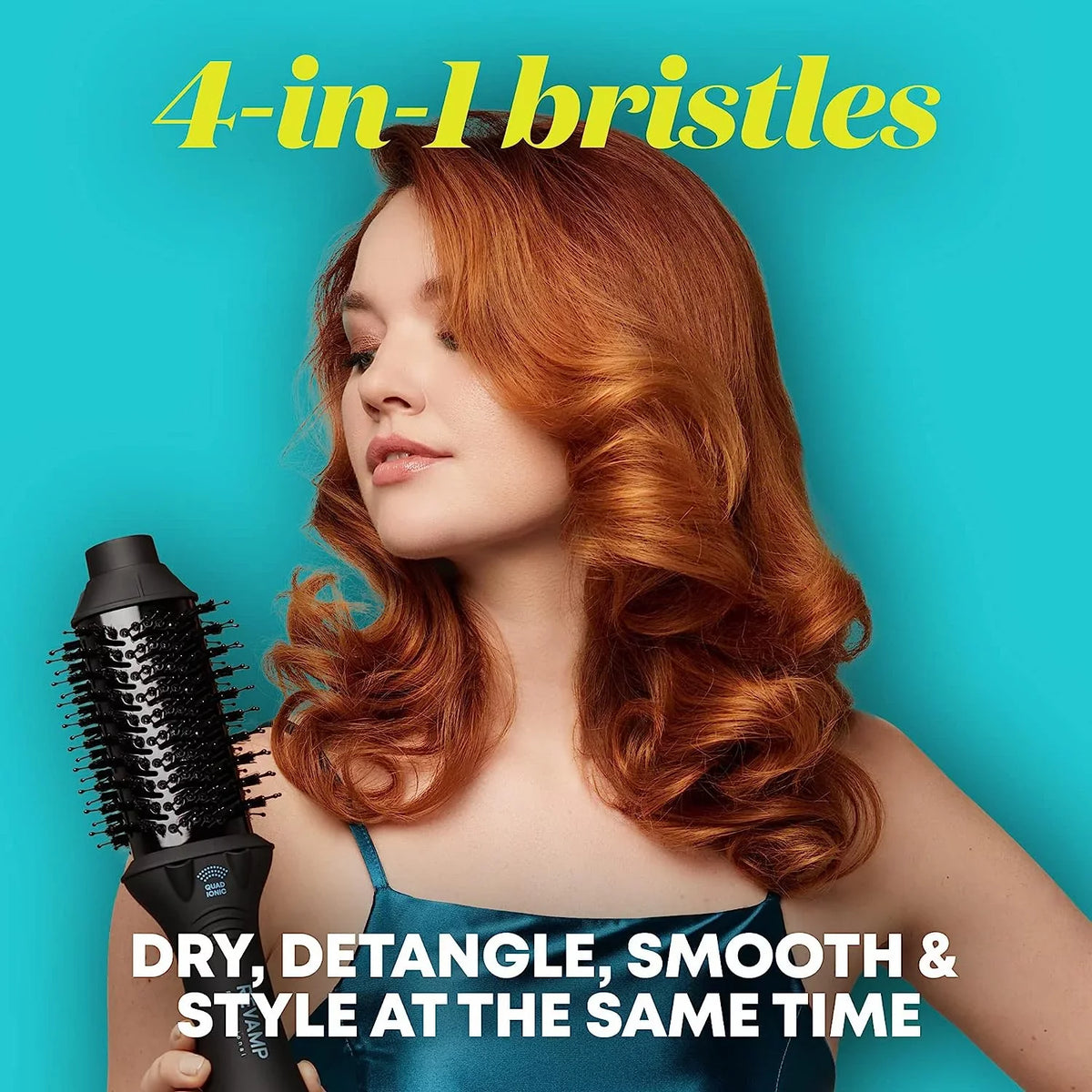 Perfect Progloss Infused Dry Volume Shine 9’ Revamp Air Brush Dry for Shine Progloss for Hair Blow Oils & Dryer Styler Auto-Off Styling – Frizz-Free Swivel Wet Barrel Ceramic or – Cord & – with Hot