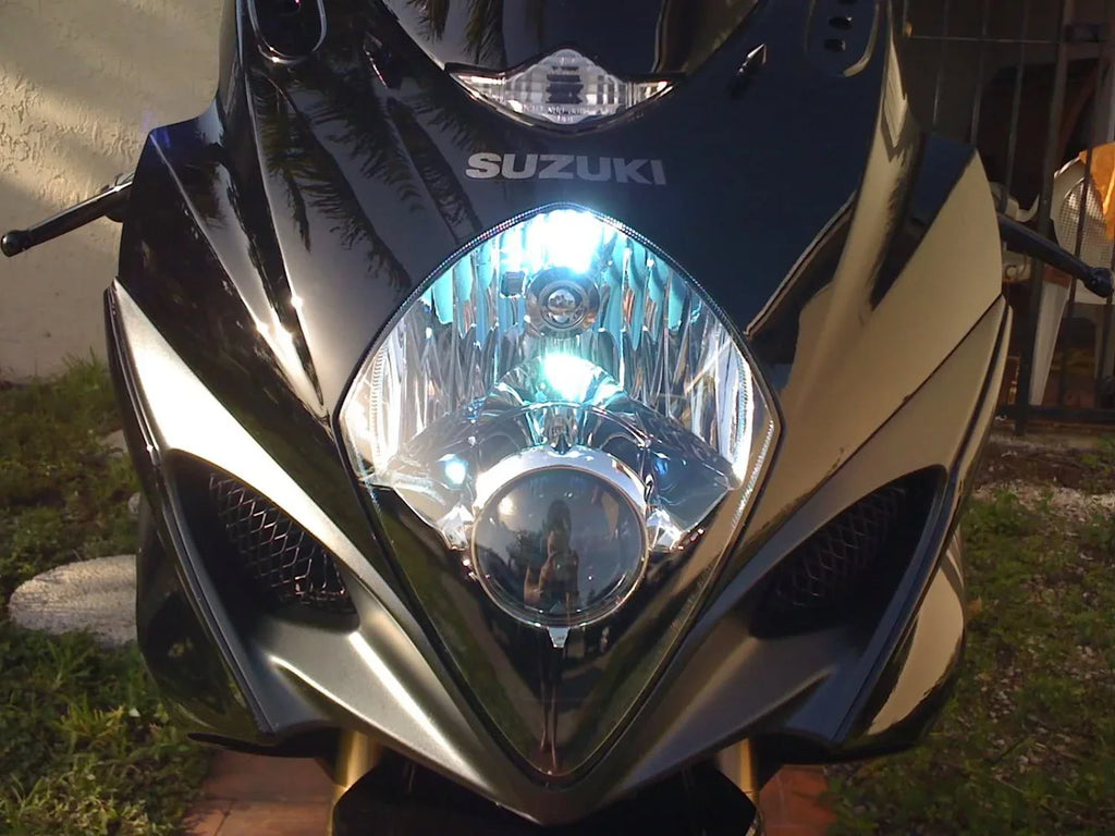 For 2005 2006 2007 2008 Suzuki Gsx-R1000 Gsxr 1000 Bright White Low High Headlamp Headlight Bulb Bulbs