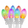 Eva'S Lamp C9 Christmas Lights Outdoor, 23Ft 20 Bulbs Color Changing Led String Lights Waterproof