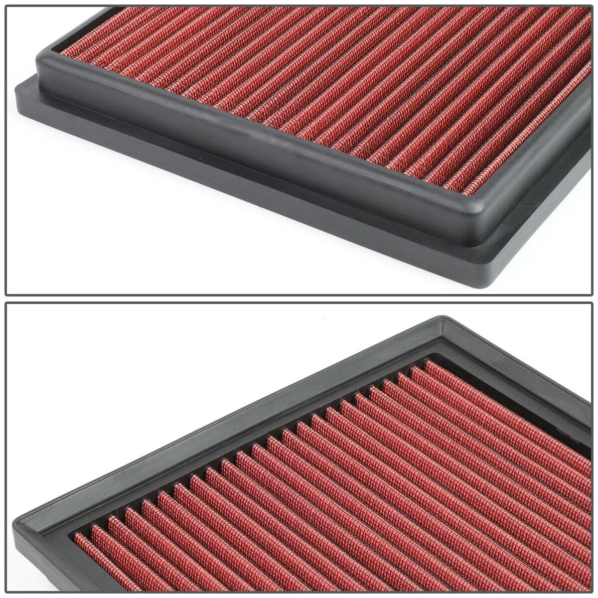 2010-2016 Dry Filter Reusable For Lexus Drop-In Red 3.5 Air Panel