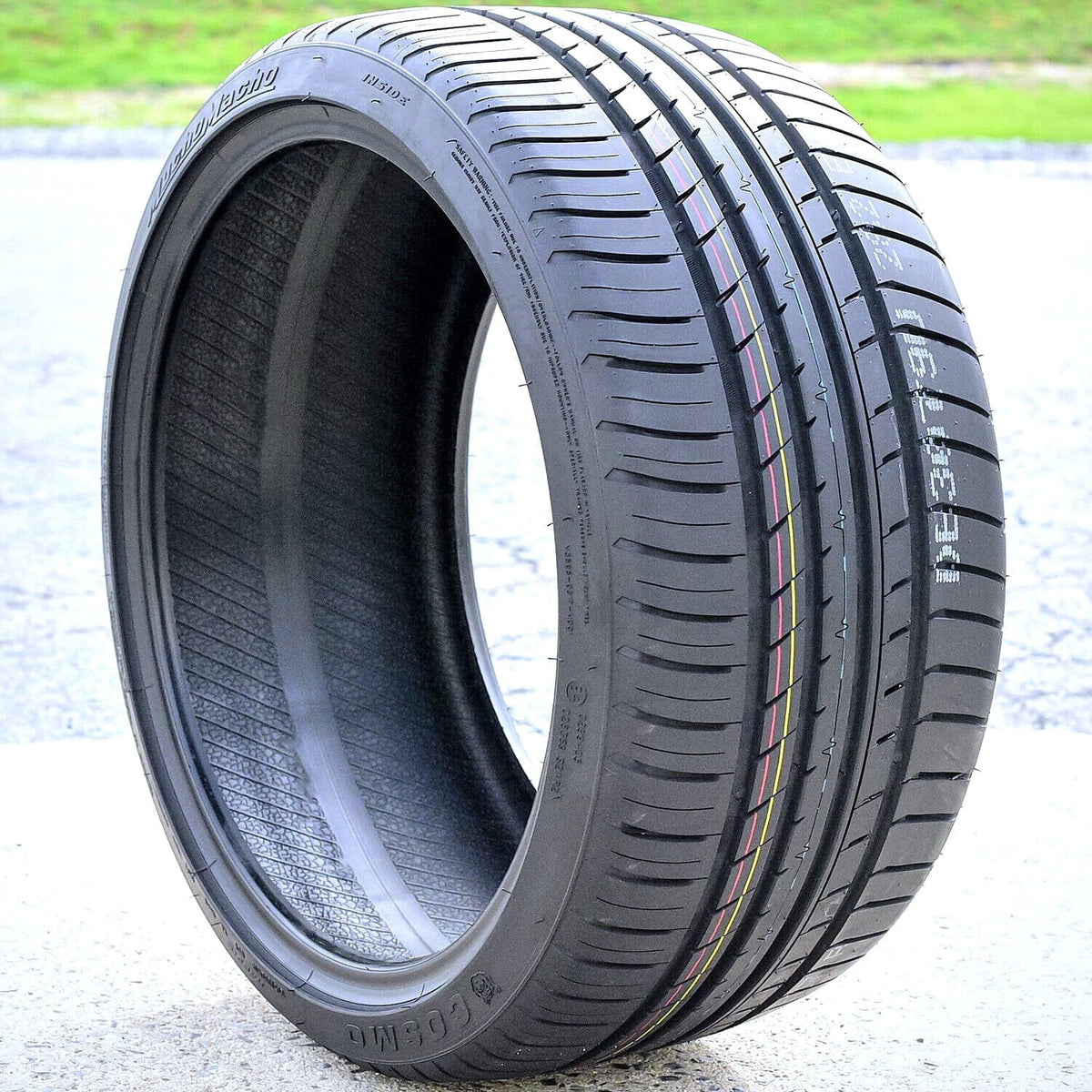 Pair Of 2 (Two) Cosmo Muchomacho 235/35Zr19 235/35R19 91Y Xl All Season Performance Tires Fits: 2018-23 Honda Civic Sport Touring, 2016-18 Ford Focus Rs