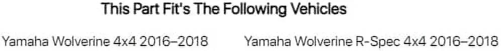 Yamaha Wire with 4x4 Wolverine 2500 for Mount Rope and R-Spec Plate Winch lb. 2016-2018