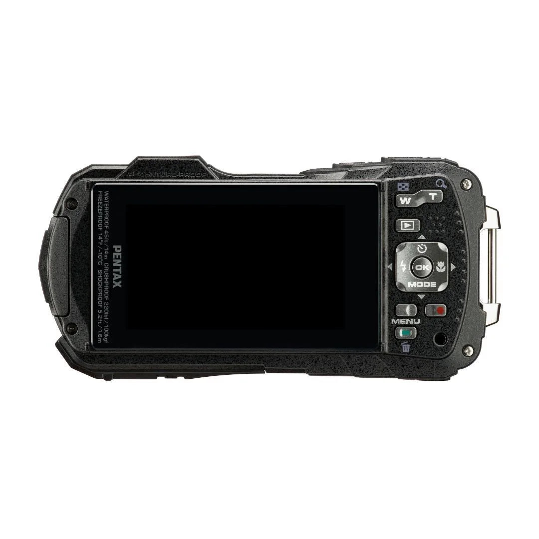 64GB WG-90 Kit Cleaning Camera Compact (Black) Card Memory Bag Accessory and PENTAX with