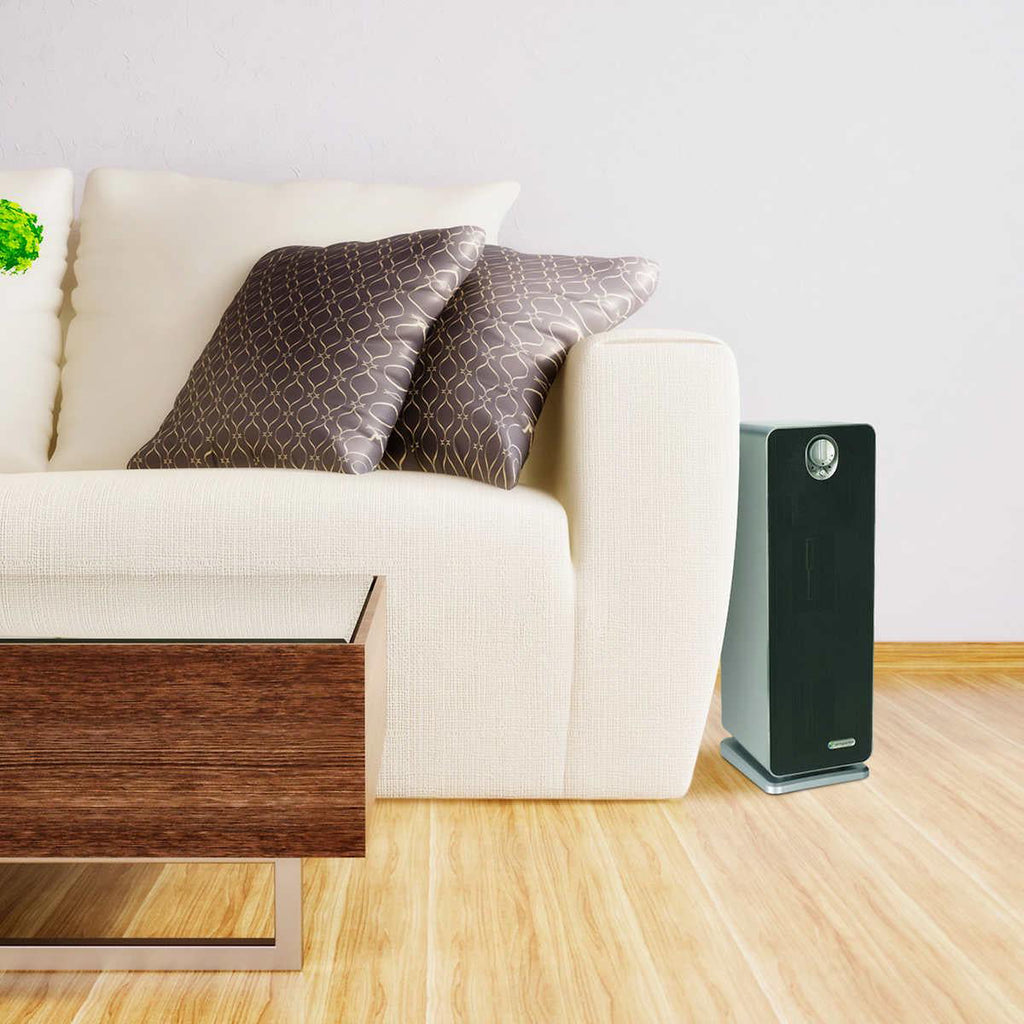 UV 2-pack Odor True Purifier, Air 22 GermGuardian with and Sanitizer Reduction, HEPA