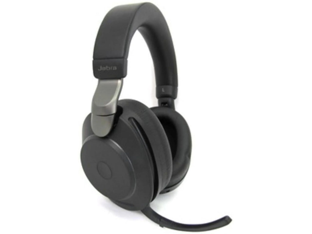 Battery Calls Wireless Life, Noise Bluetooth UC Advanced Cancelling Headphones Wireless Headphones 85 Music, Headset Hours for with Link380a, Stereo, and of Evolve2 37 Jabra Black -