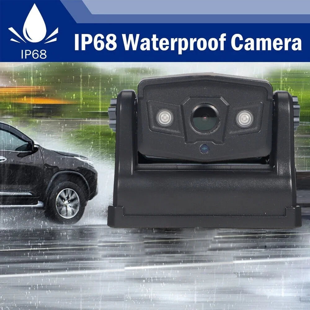 9600mAh View for Vehicle Camera, Ideal Battery, Wireless Magnetic Front/Rear Backup JLLOM WiFi