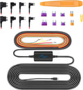 Kit with Fuse Hardwire Kit Dash Rear, and C Dash Q4 Type Hardwire Dash for Front Fuse Cam Dual Arifayz Camera for Cam