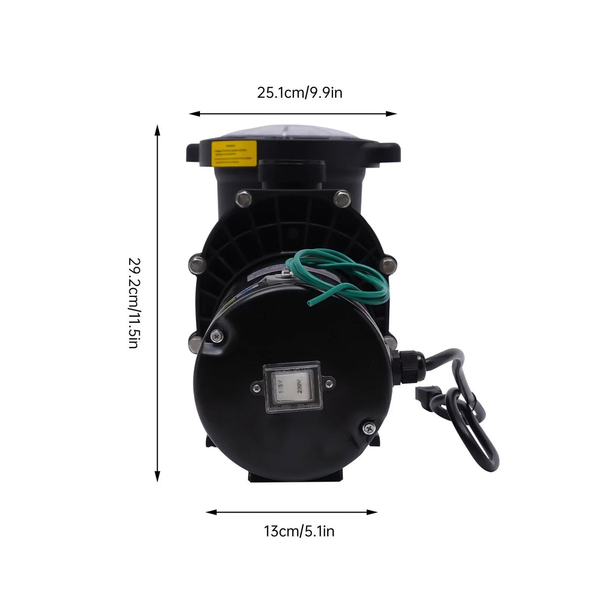 with Above Strainer 2.0hp Denest Pool Swimming and Inground/ Connectors Pump Ground Basket Hbp1500ⅱ 1500w