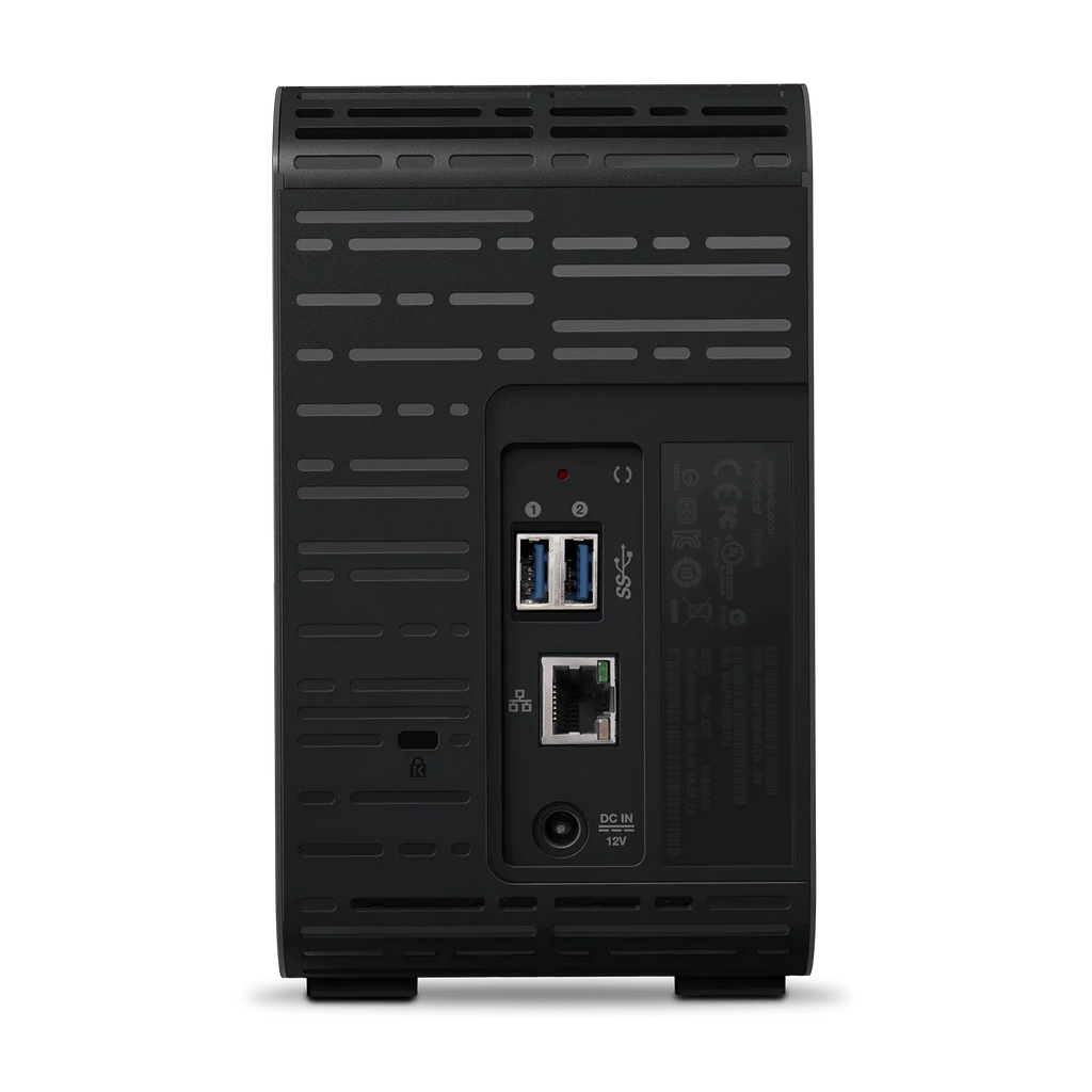 Ultra, WD - Series Attached Expert 2-Bay My Network WDBVBZ0080JCH-NESN Storage EX2 8TB Cloud