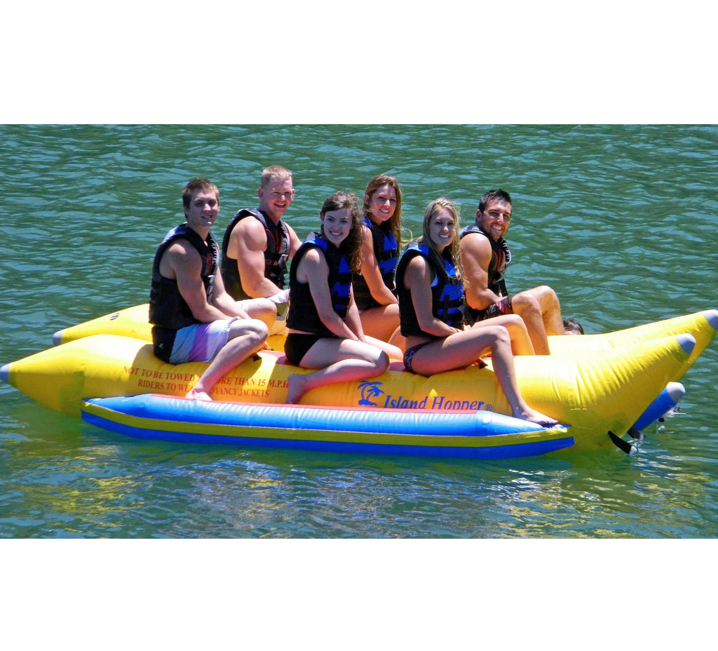 6 Person Hopper Banana Island Class Boat - Side-To-Side Elite Commercial