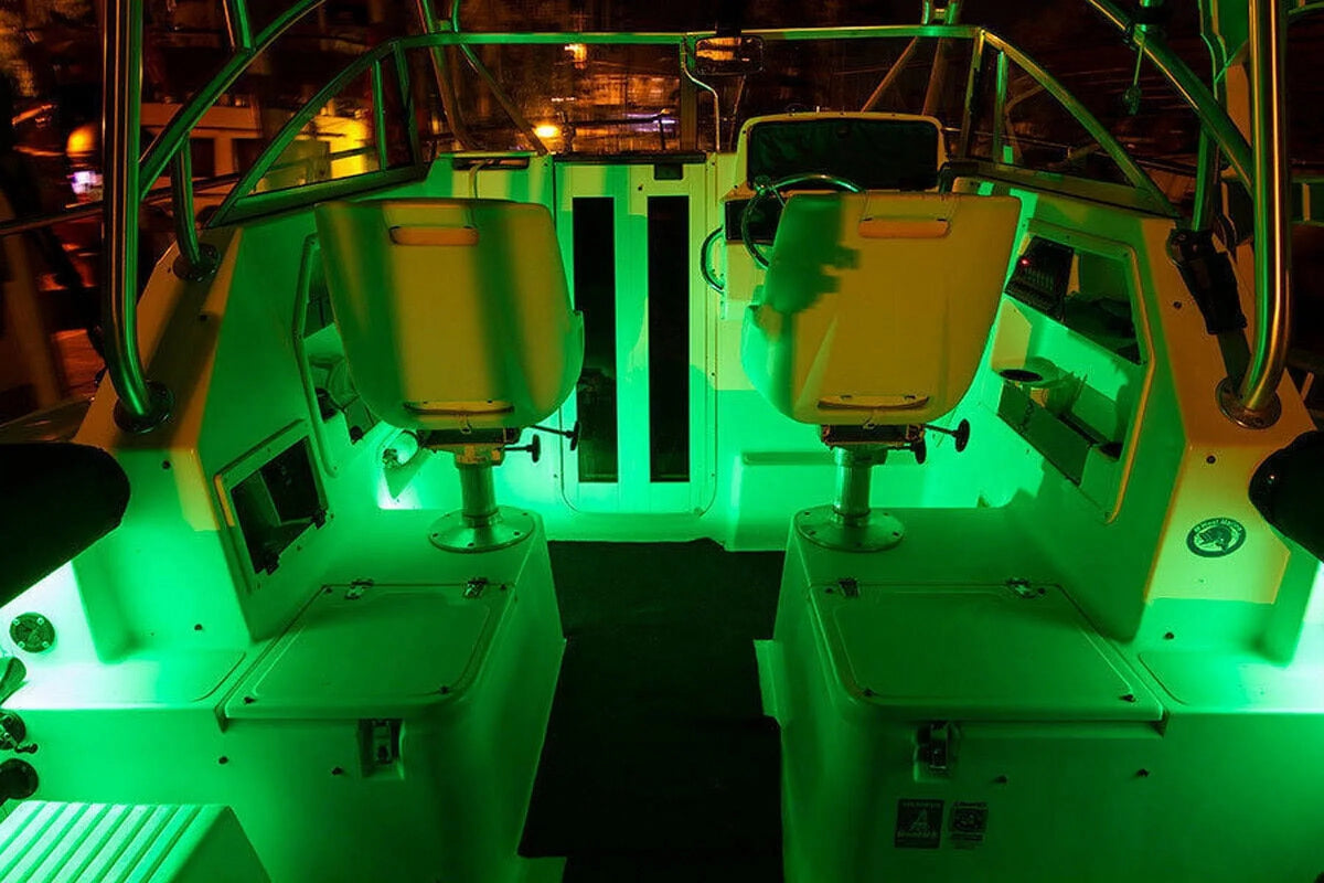 Boat Jon Night Accent Light 12v Pontoon Sailboat Deck Lights Courtesy Boat Flex for Boat Duck Strip Led Fishing Lighting Light, Light Light Kayak Bass Interior for Marine
