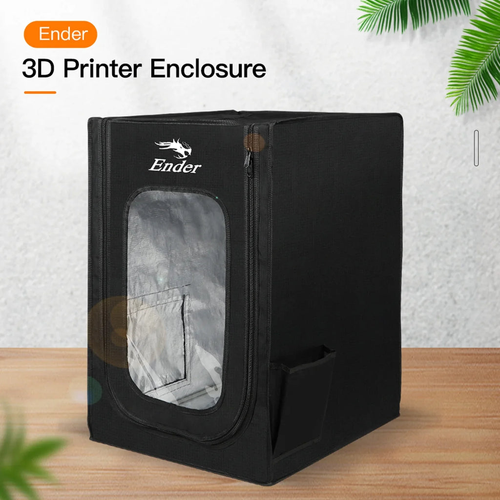 for Ender-3/Ender-3S CP-01/ Heating Ender-3pro/Ender-3 Temperature Fireproof Box Enclosure Printer V2/ Heating dimension Suzicca Ender-2/CR-100 for Covers Tent Constant 3D Waterproof Printer Detachable