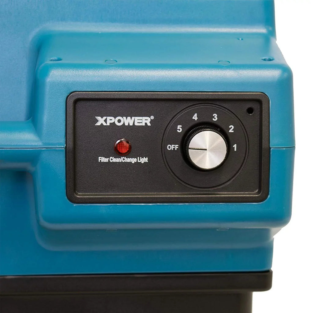 Xpower Negative Air Machines,Blue,21 5/8 In H X-3580