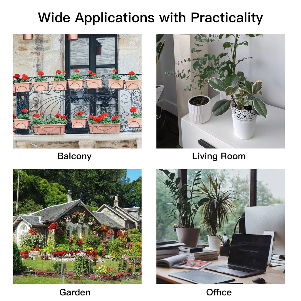 USB Automatic Time Device Pump Charging Panel/ Home Manual Programmable with Watering Voice/ Solar Dual Control Compatible System Watering Built-in Watering WiFi/ Arealer for System Battery Smart