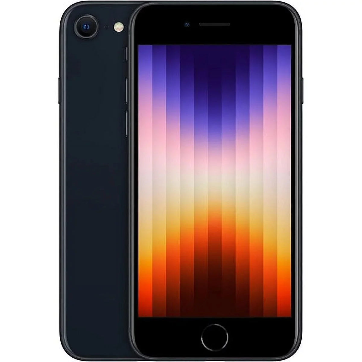 Restored A) Gen) Midnight (3rd (Grade Box w/ SE Gift Unlocked) iPhone 64GB A2595 (Refurbished) (Fully