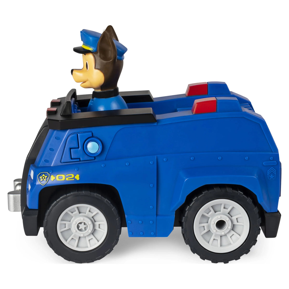 Paw Patrol, Chase Remote Control Police Cruiser With 2-Way Steering, For Kids Aged 3 And Up