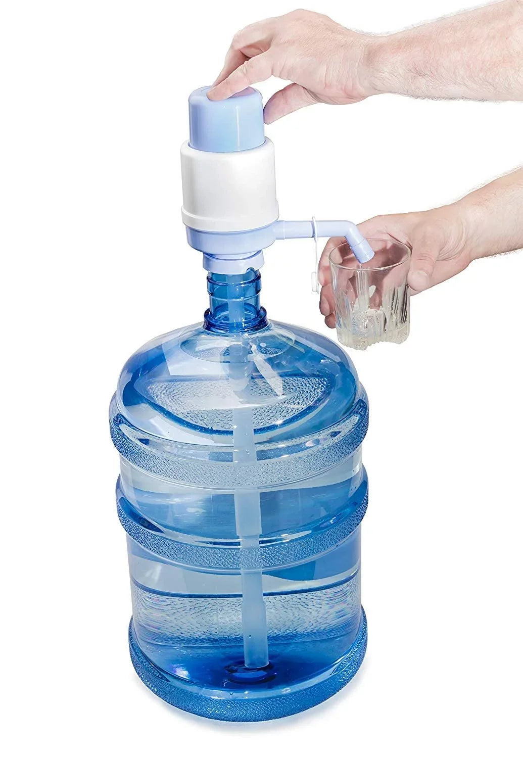 BPA-Free Plastic Carry LavoHome Camping-Made Residential Sports with 48 mm USA Use, Gallon Grip Cap, Commercial in Bottle liquid Container Screw Reusable Jug Handle, Easy 5 &