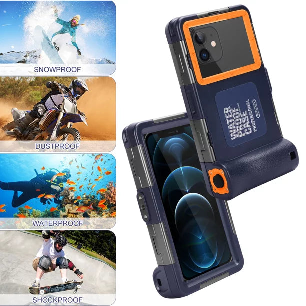 Video Surfing Protective Diving Inch 6.9 Lanyard Waterproof And III Snorkeling Case Underwater Phones LCD Up UrbanX 1 for Swimming Professional Photo to [15m/50ft] Xperia Housing with all