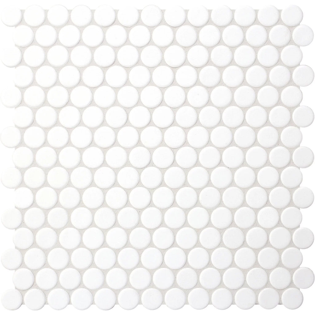 Cement Pizza exterior Circle Fired - Ovens / OP81 / Wood Mosaic Penny with Clay Tiled Pizza White Tiles Oven