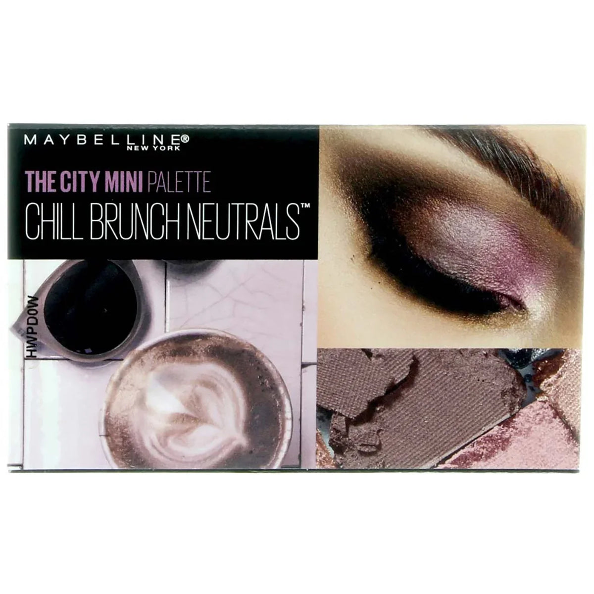 Brunch Chill The City Makeup, (Pack of 2) Neutrals, Mini oz Palette Maybelline 0.14 Eyeshadow