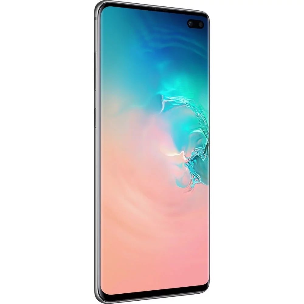 Samsung Galaxy S10+ 128Gb 6.1" 4G Lte Fully Unlocked, Prism White (Used - Blemished)