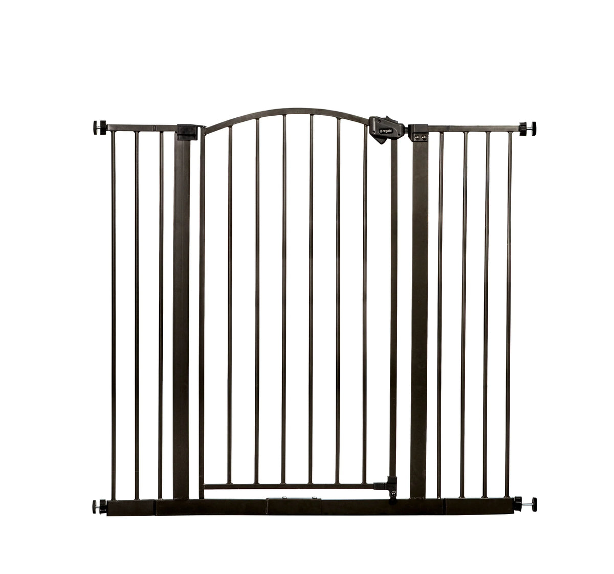 Regalo Extra Tall Bronze Arched Décor Baby Security Gate, Age Group 6 To 24 Months, Baby Gate