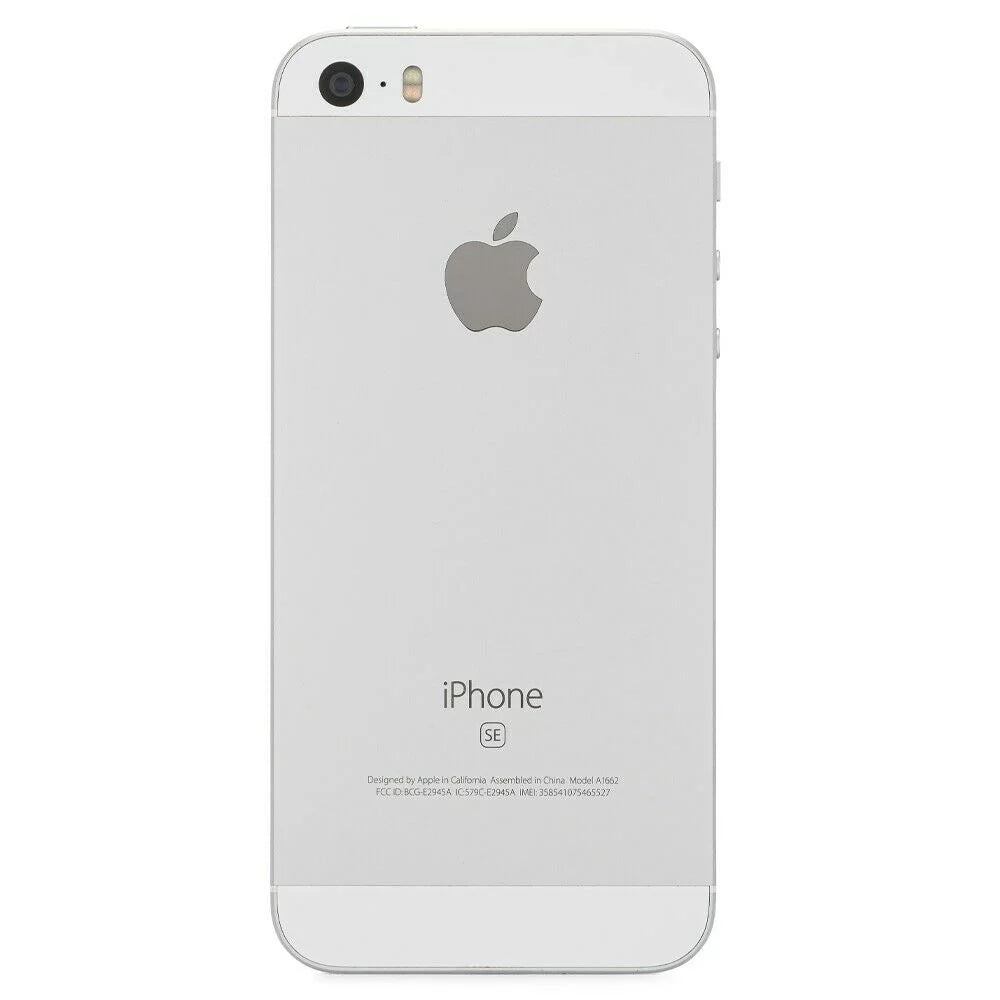 '- Pre-Owned Unlocked Silver SE Carrier iPhone 32GB - (Good)