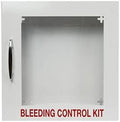 Rescue Essentials Thin Metal EMS Bleeding Control Station Cabinet-Empty