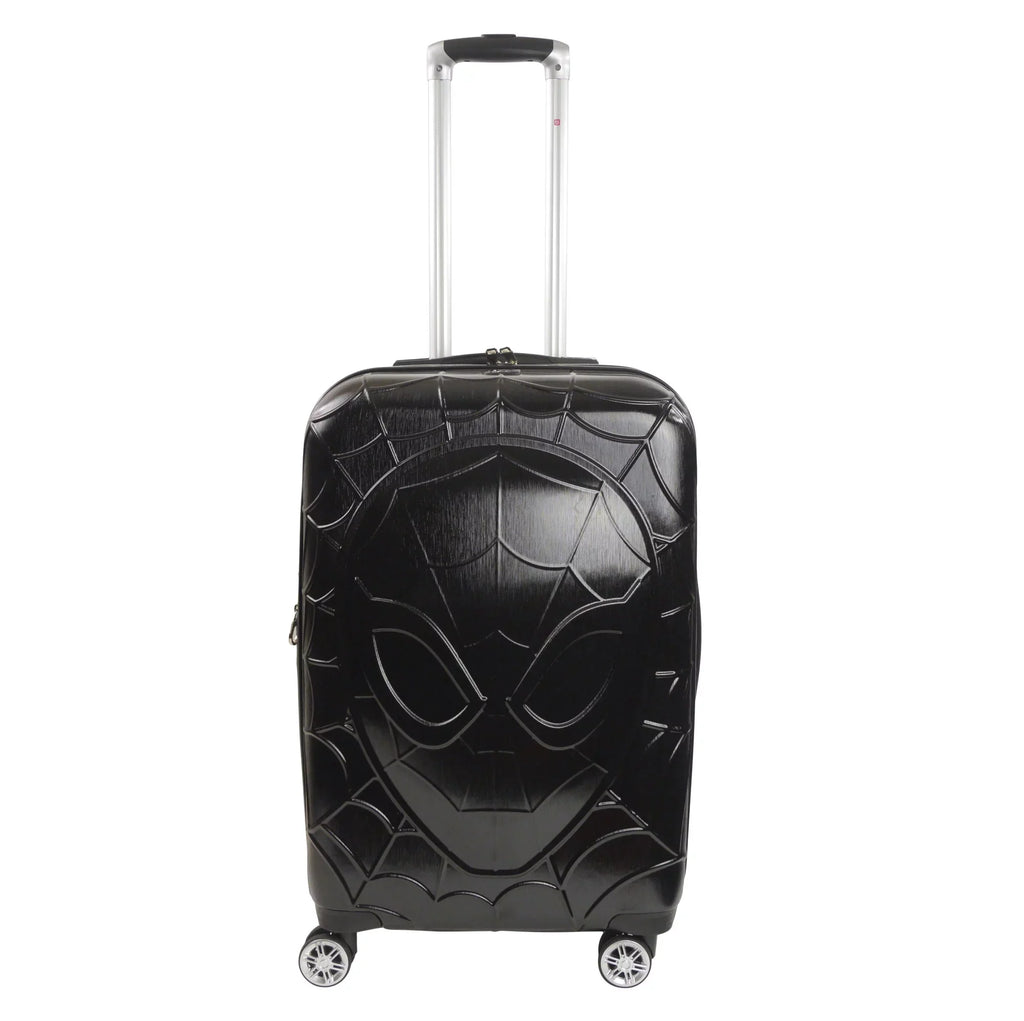 Hardshell Rolling Black Inch Suitcase Wheels, 25 Marvel Spider-Man with Luggage, Molded