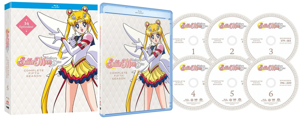 Sailor Moon Supers: The Complete Fifth Season (Blu-Ray)