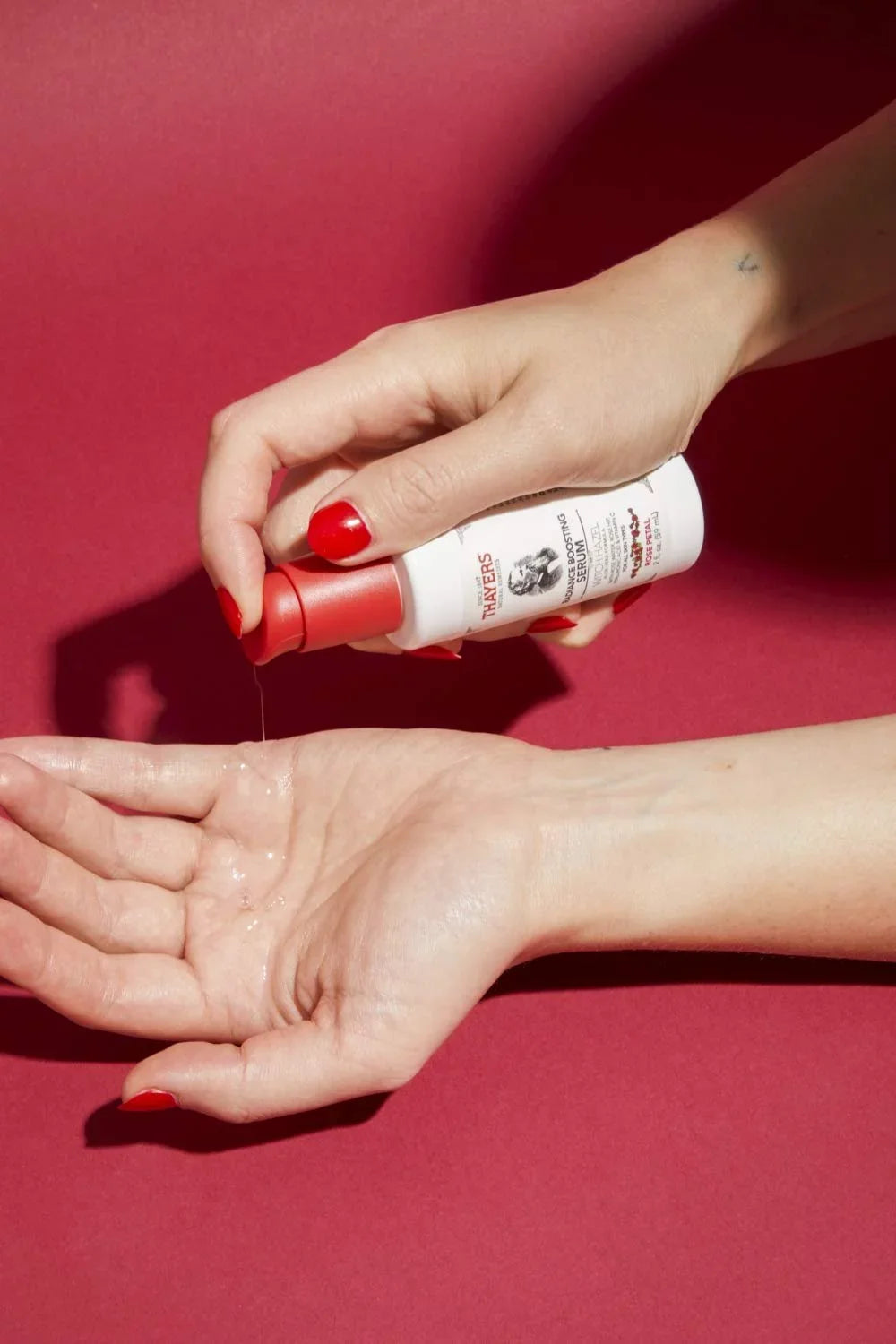 Boosting 2 Vitamin Rose Hyaluronic Serum Acid Ounces with THAYERS and C, Petal Radiance