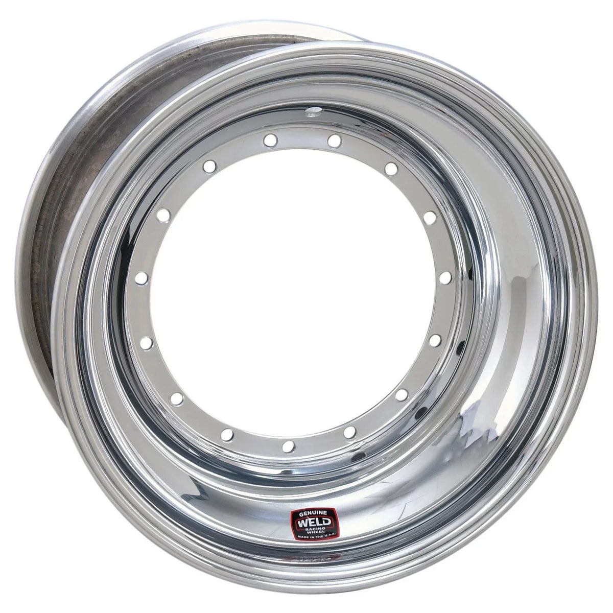 Weld Racing 15 X 9 In Sprint Car Direct Mount Front Wheel, 3 In Offset