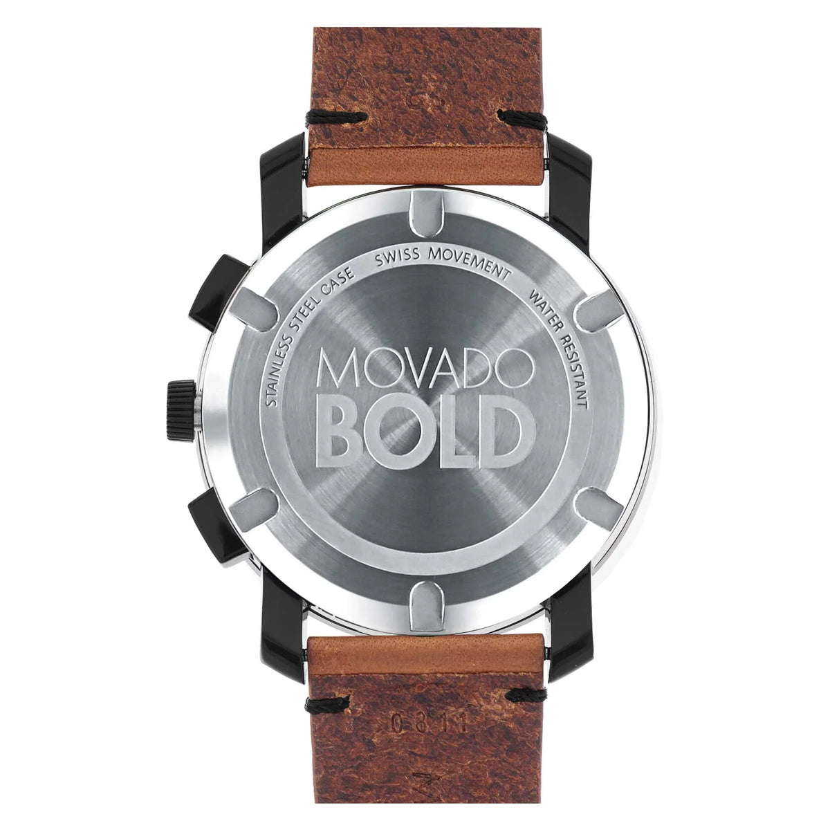 3600540 Bold Dial Watch Men's Black Movado -
