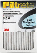Basic Dust Pleated 3 Air 3M Lint Reduction Filter, 16x25x1-In. 6 301DC-6 Months, Quantity - &