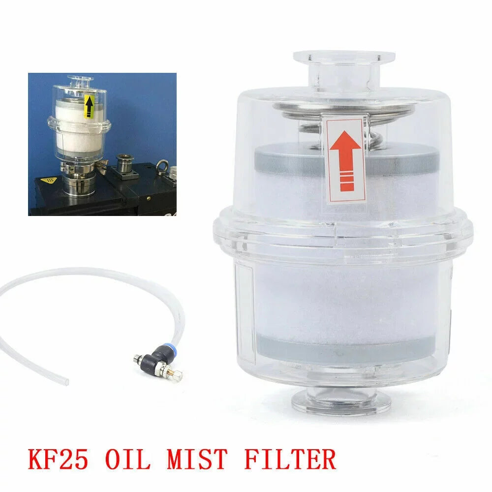 fit Exhaust Interface Filter Vacuum Separator Filter Mist Pump KF25 Oil Fume