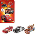 Disney / Pixar Cars Cars 3 Sheriff, Mater & Lightning Mcqueen Diecast 3-Pack