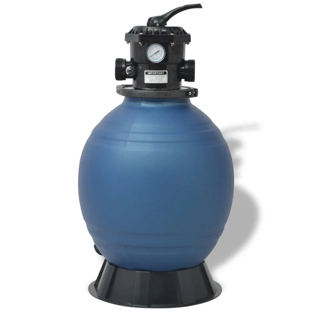 Blue 6 with Pool inch Sand 18 Filter Position Valve