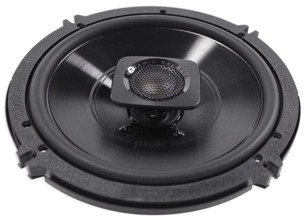 1998-2013 Harley Davidson Touring 6.5" 300W Polk Audio Speakers W/Adapter Plates