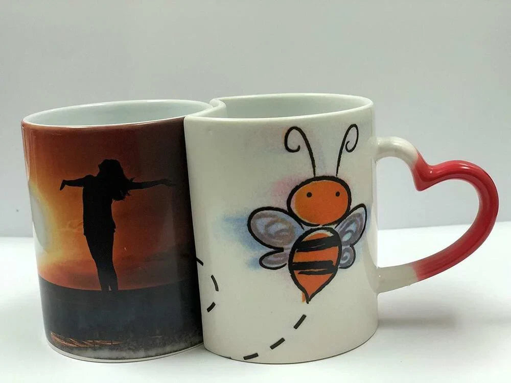 Machine transfer Cartridges Universal Tape, PC Bundle 2 Premium & 100 & Mugs, Sublimation Heat with Assorted sheets Professional paper sets Printer, Press Heat